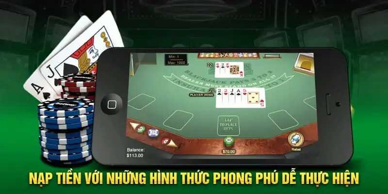 Các phương thức nạp tiền 79King